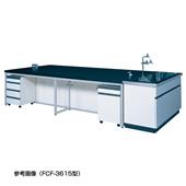 柴田科學(xué)SIBATA中央實(shí)驗(yàn)臺鋼制框架（帶側(cè)槽）FCF-3012,FCF-3012