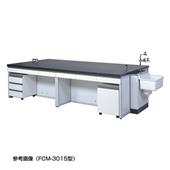 柴田科學(xué)SIBATA中央實(shí)驗(yàn)室工作臺(tái)鋼架（帶陶瓷水槽）FCM-1812 型,FCM-1812 型